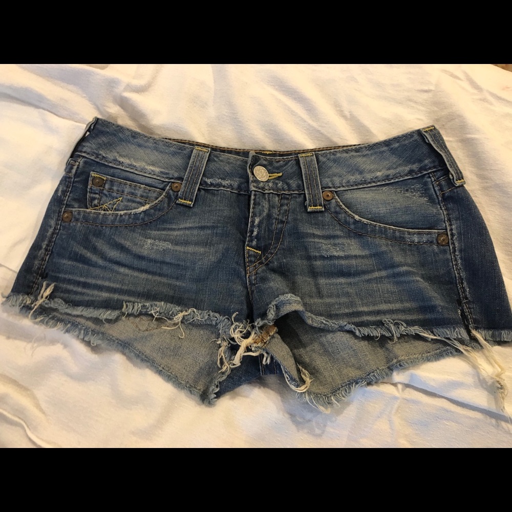 True Religion jean shorts “Joey” (size 29)